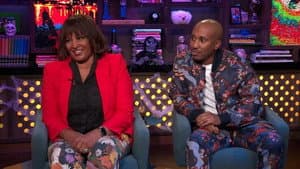 Pam Grier and Chris Redd