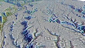 When a radar finds a lost city