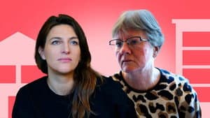Oma kan niet weg uit haar grote huis