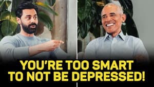 I asked President Obama if he's DEPRESSED!?