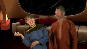 Julie Caitlin Brown; The quadruple talent, Broadway, musician to sinister Star Trek and Babylon 5 roles, Part 3
