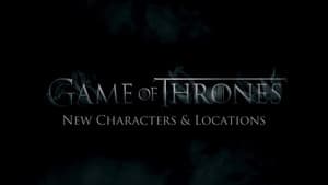 New characters and locations