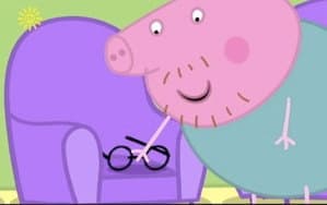 Daddy Loses His Glasses