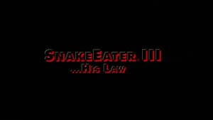 Snake Eater III: His Law (1992)