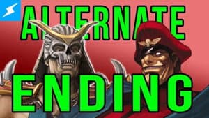 SECRET ENDING to Shao Kahn VS M. Bison