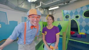 Blippi, Meekah, and Ms. Rachel's Musical Day In The City