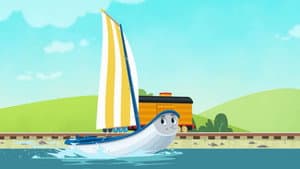 Skiff Upon the Sea