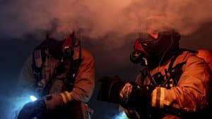 Room Fire at Dawn