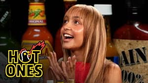 PinkPantheress Needs Ice While Eating Spicy Wings