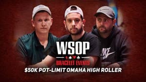 Event #28 $50K Pot-Limit Omaha High Roller
