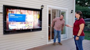 Outdoor TV; Granite Firepit