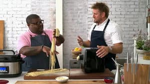 Spaghetti Carbonara with Smoked Mushroom