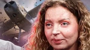 Sole survivor of a plane crash: Her family's death was kept from her for several days.