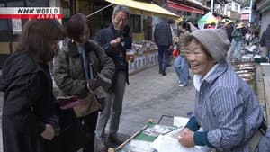 A Morning Market in Early Winter