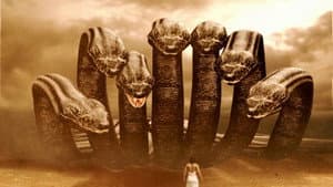 Takshak attacks the Pandavas