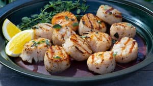 Pop's Pancakes and Symon's Scallops