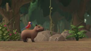 Pups Save a Capybara