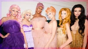 Drag Edition! The models show their most dazzling side