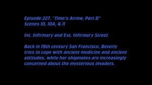 Deleted Scenes: S06E01 – Time’s Arrow (Part II)