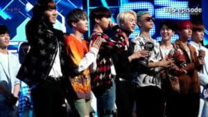 BTS (방탄소년단) 'Fire' 1st win @ 160512 M countdown