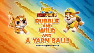 Cat Pack - Rubble and Wild and Yarn Ball