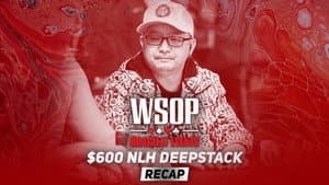 Event #8 $600 No-Limit Hold'em Deepstack