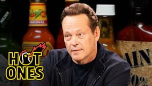 Vince Vaughn Catches a Hot Streak While Eating Spicy Wings