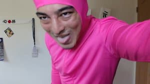 PINK GUY SINGS THRIFT SHOP