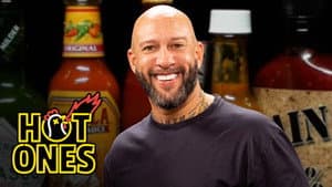 Tim Howard Makes the Save While Eating Spicy Hot Wings