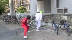 SALAMANDER MAN WHIPPING SCENE