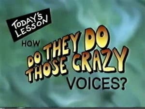 How do They do Those Crazy Voices? (Cartoon School)