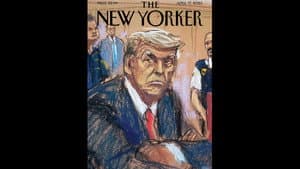 Donald Trump: The Courtroom Sketch