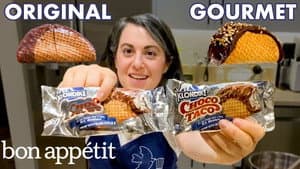 Pastry Chef Attempts to Make Gourmet Choco Tacos Part 2