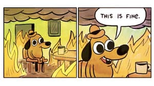 The Blissful Dog and the Fire