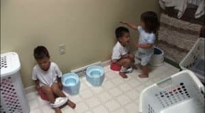 Potty Training the Boys