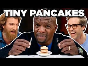 Big Man Tiny Food Challenge ft. Terry Crews