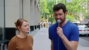 Billy on the Street with EMMA STONE!!!