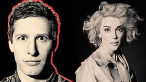 Andy Samberg with St. Vincent