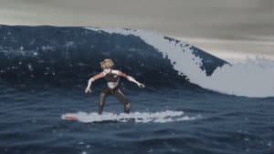 A Heart Adrift Between the Waves