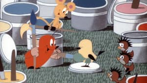 The Mole as a Painter