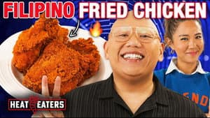 Jacob Batalon Taste Tests Spicy Fried Chicken
