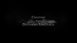 Creating the Dothraki language