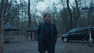The girl in the forest