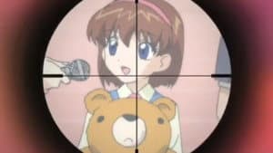 A Pretty Partner with a Gun in Her Hands