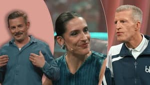 Andrea Petković als Pilotin und Benjamin von Stuckrad-Barre beim Promi-Ranking
