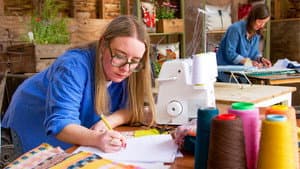 Leatherwork and Textile Weaving