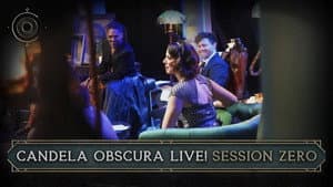 Creating Characters for The Circle of the Silver Screen at our LIVE Candela Obscura Show