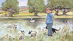 The Day That Auntie Ellie Went for a Swim / Lambs on a Real Farm