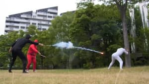 SALAMANDER MAN'S PUNISHMENT (Fireworks Up the Ass)