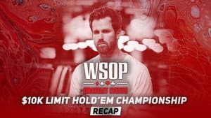 Event #16 $10K Limit Hold'em Championship Recap